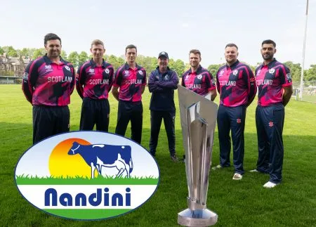 Nandini Dairy Official Sponsor of Scotland Cricket Team