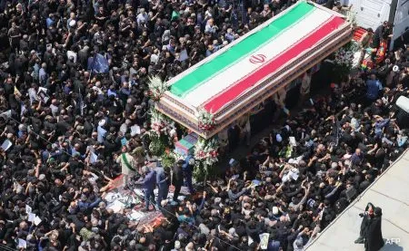 Funeral of Iran's President Raisi
