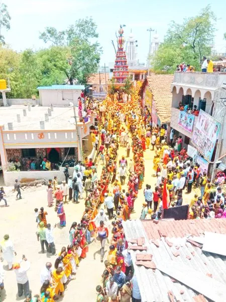 Mannikeri Shree Mahalakshmi Yatra begins in the presence of thousands of devotees