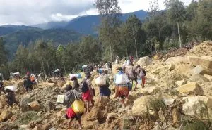 Landslides in Papua New Guinea, more than 2,000 people buried under mudslides, UN says