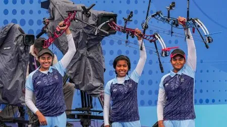 Archery World Cup Stage 2: Compound women's team in final,