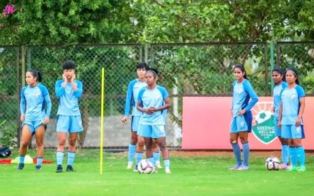 India-Uzbek women's football match today