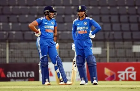 Indian women's cricket team's third win in a row