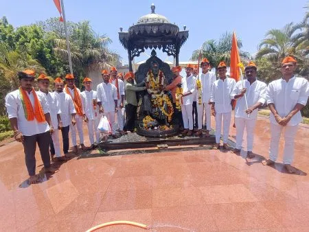 Shiv Jayanti celebrations at Chavat Galli