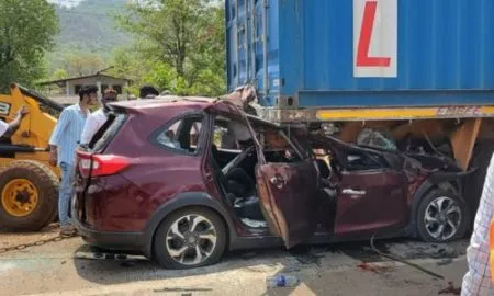 Fatal accident Poladpur