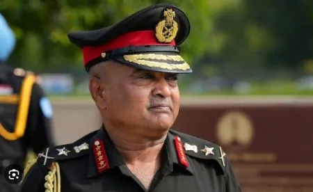 Army Chief Pandey's tenure extended by one month