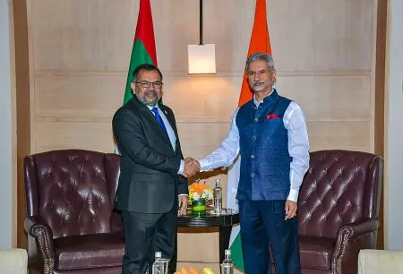 Foreign Minister of Maldives arrived on a visit to India