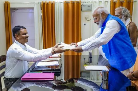 Prime Minister Modi filed his candidature from Varanasi