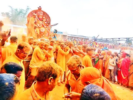 Mannikeri narrates the yatra festival of Sri Mahalakshmi Devi enthusiastically