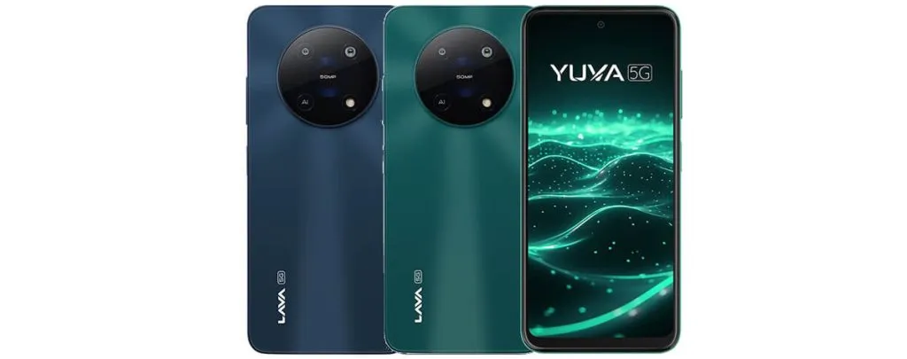 ‘लावा युवा’ 5-जी स्मार्टफोन सादर 'Lava Yuva' 5-G smartphone introduced