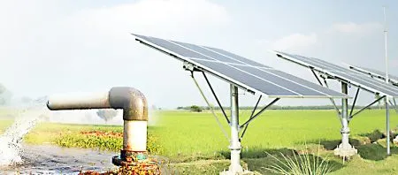 Solar power project is beneficial for water supply to agriculture