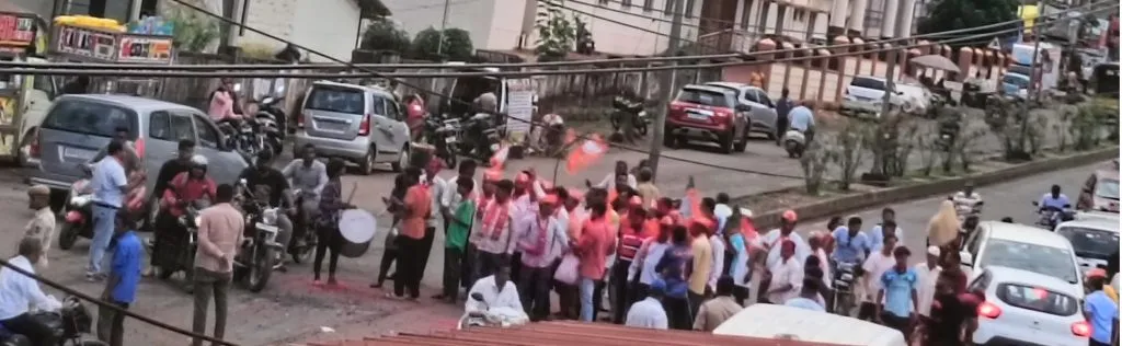 Visveshwar Hegde-Kageri's Victory Celebration