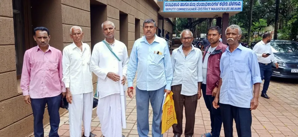 Water in hundreds of acres of land due to lack of cleanliness of drains