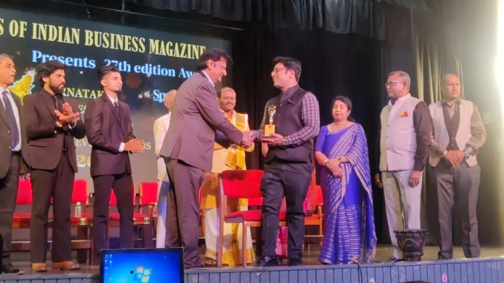 'Karnataka Business Excellence' Award to Orchard Resort