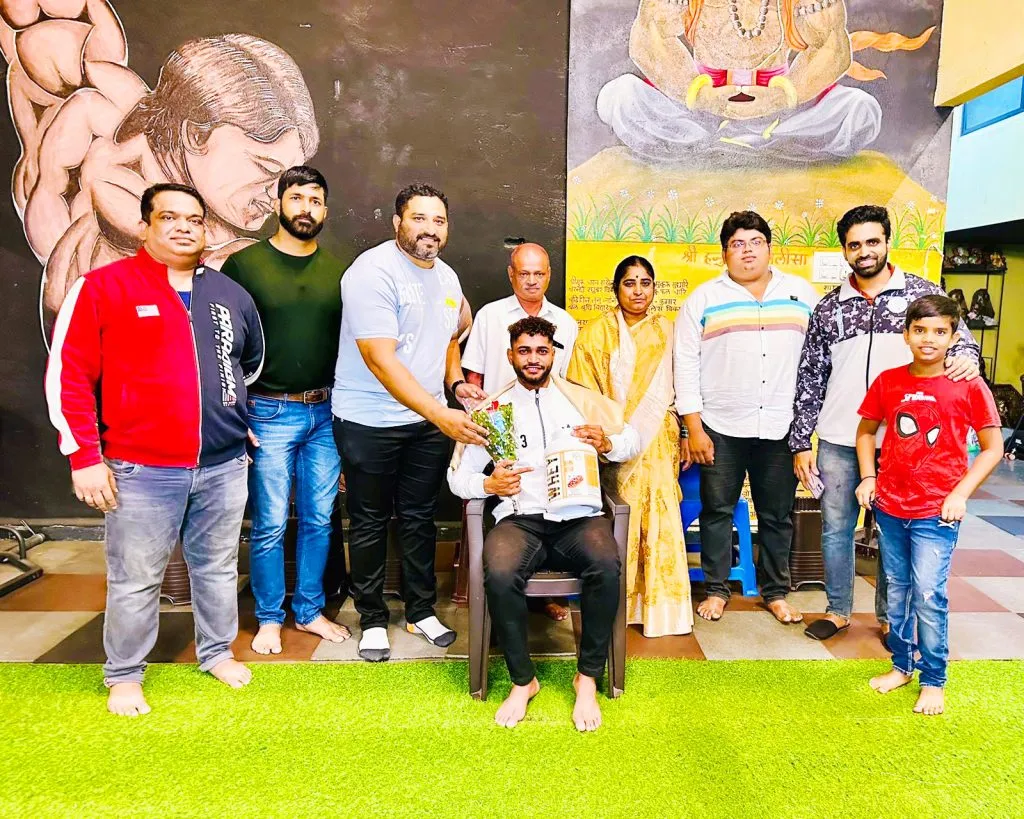 Special felicitation to Asian medal winner Ganesh Patil