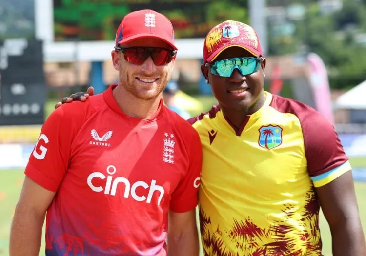 West Indies match with England today