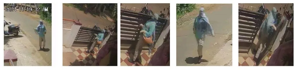 शिवबसवनगरात भरदिवसा महिलेकडून चोरीचा प्रयत्न Attempted theft by a woman in broad daylight in Shivbasavnagar