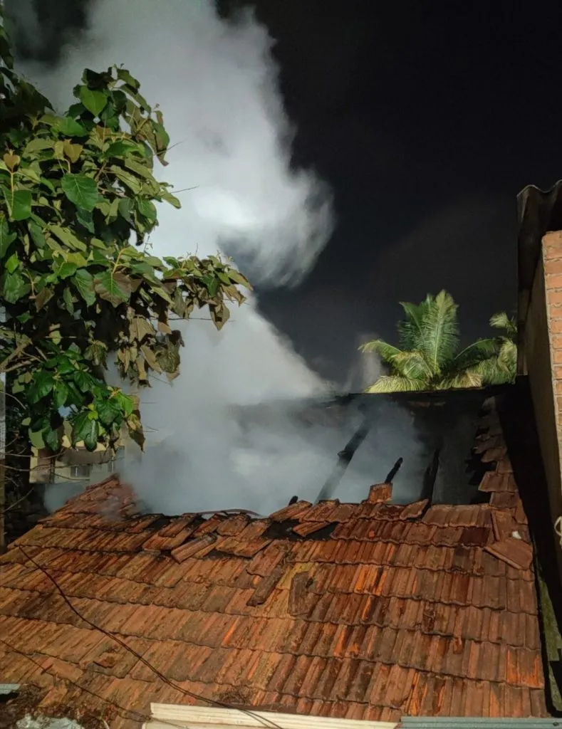 House fire damaged at Chapgaon
