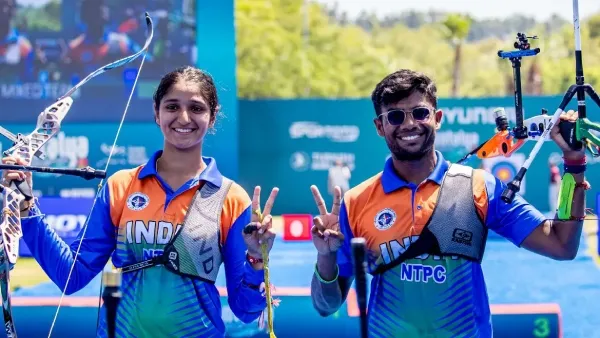 Bronze medal for Indian archery team