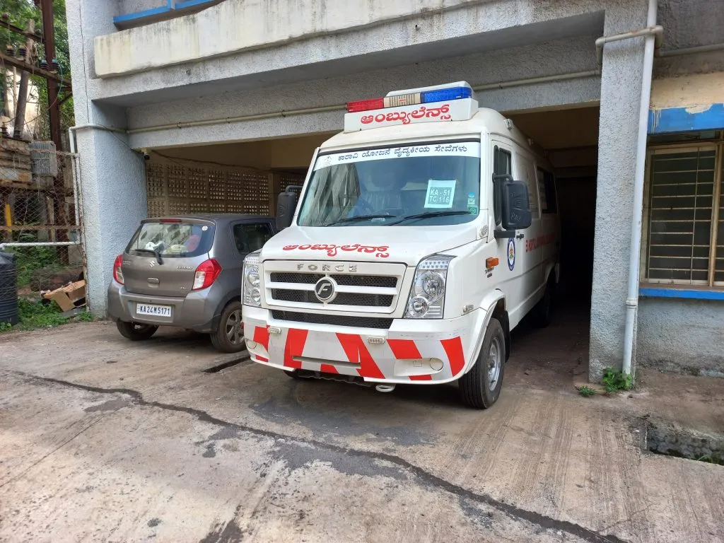 ESI Ambulance due to driver shortage