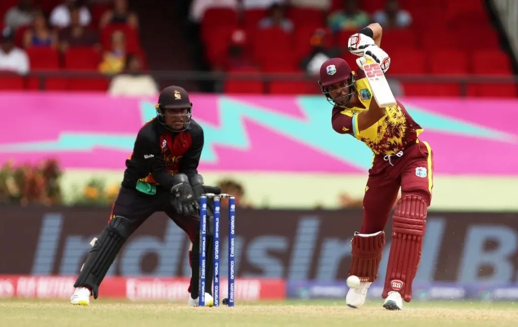 WI beat PNG by 5 wickets