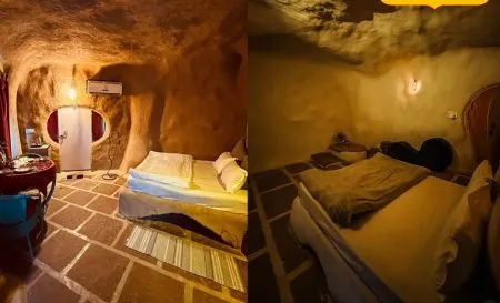 Is this a hotel or a cave?