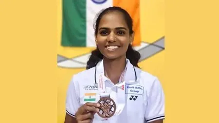 Bronze medal to Aarti Patil
