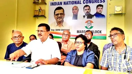 Margaon Congress condemns allegations against BJP clerics