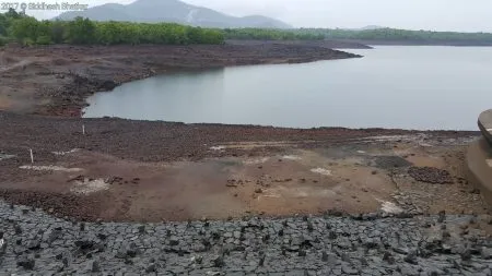 The water storage of Salavali Dam has decreased this year too