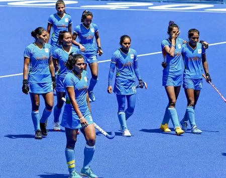 Indian women's hockey team defeated