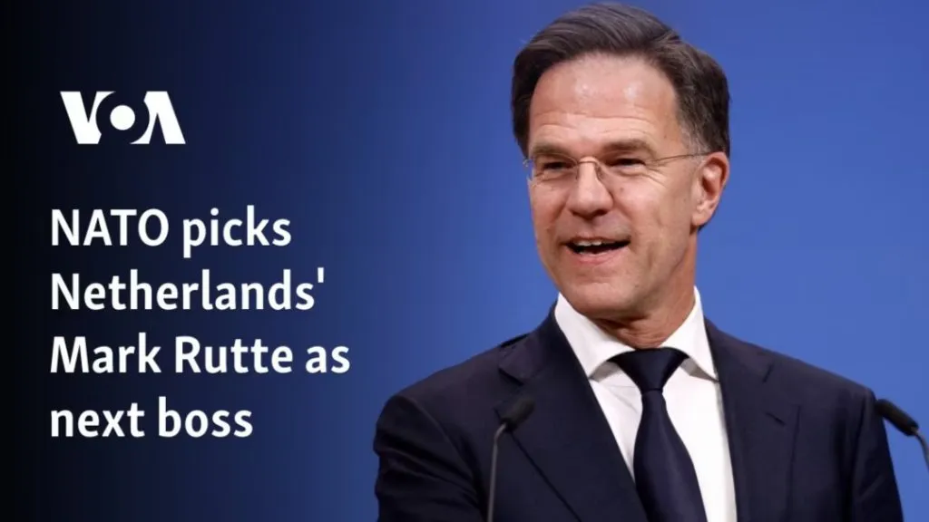 Dutch Prime Minister Mark Rutte will be the head of NATO
