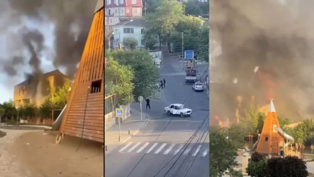 Terrorist attacks in 3 places in Russia