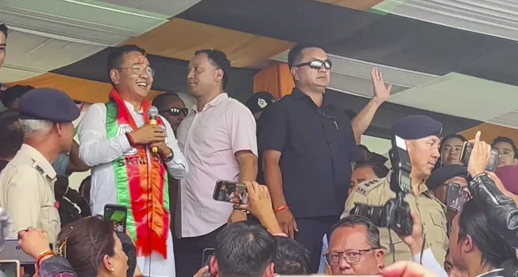 अरुणाचल, सिक्कीममध्ये पुन्हा सत्ताधाऱ्यांकडेच सत्ता Sikkim Assembly polls 2024