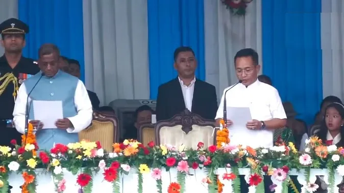 Prem Singh Tamang became the Chief Minister of Sikkim