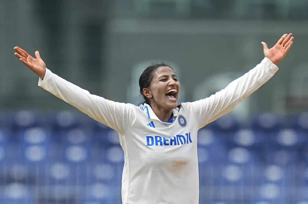 India's new record in women's test cricket