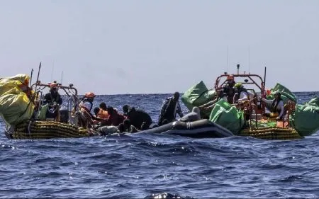 Boat sinks in Yemen sea, 49 dead