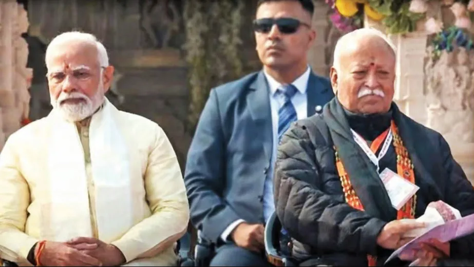 Sangh's attack on Modi begins