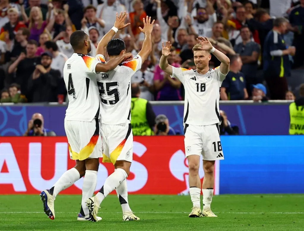 A winning opening for hosts Germany