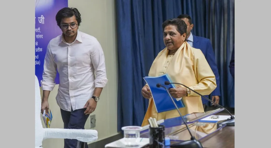 Akash Anand is Mayawati's political successor
