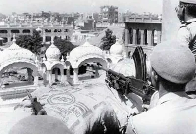 Was Britain involved in 'Operation Blue Star'?