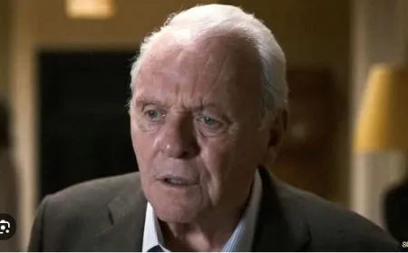 Anthony Hopkins in the historical drama series