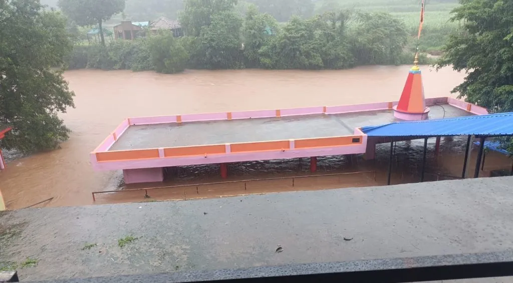 Heavy rain in Kankumbi area