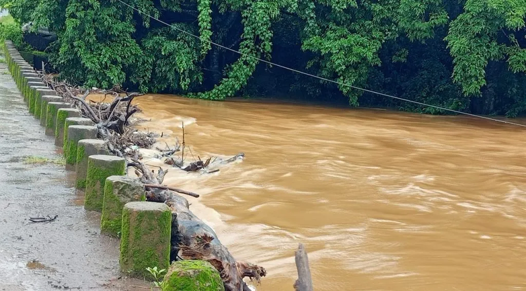Heavy rain in Kankumbi area