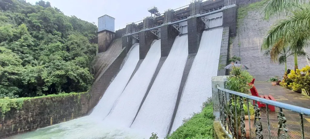 Anjune dam full, water release started