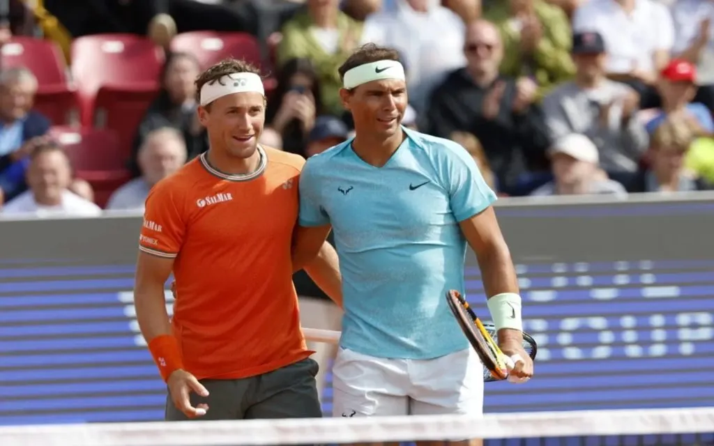 Nadal, Rudd in doubles semi-finals