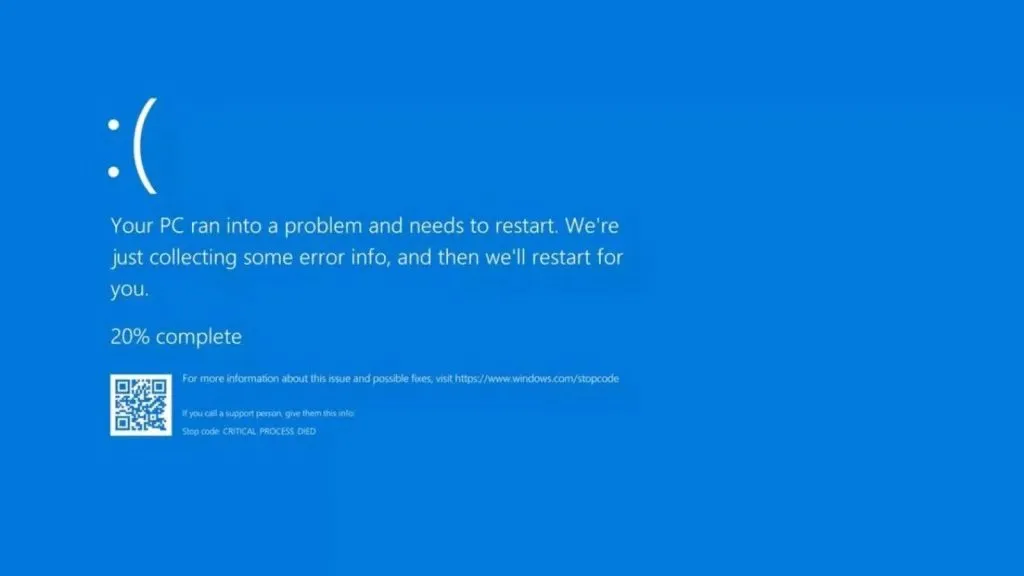 Microsoft shut down due to server failure