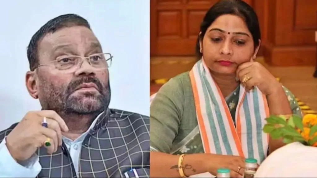 उत्तर प्रदेशचे माजी मंत्री स्वामी प्रसाद मौर्य फरार घोषित Former Uttar Pradesh minister Swami Prasad Maurya declared absconding