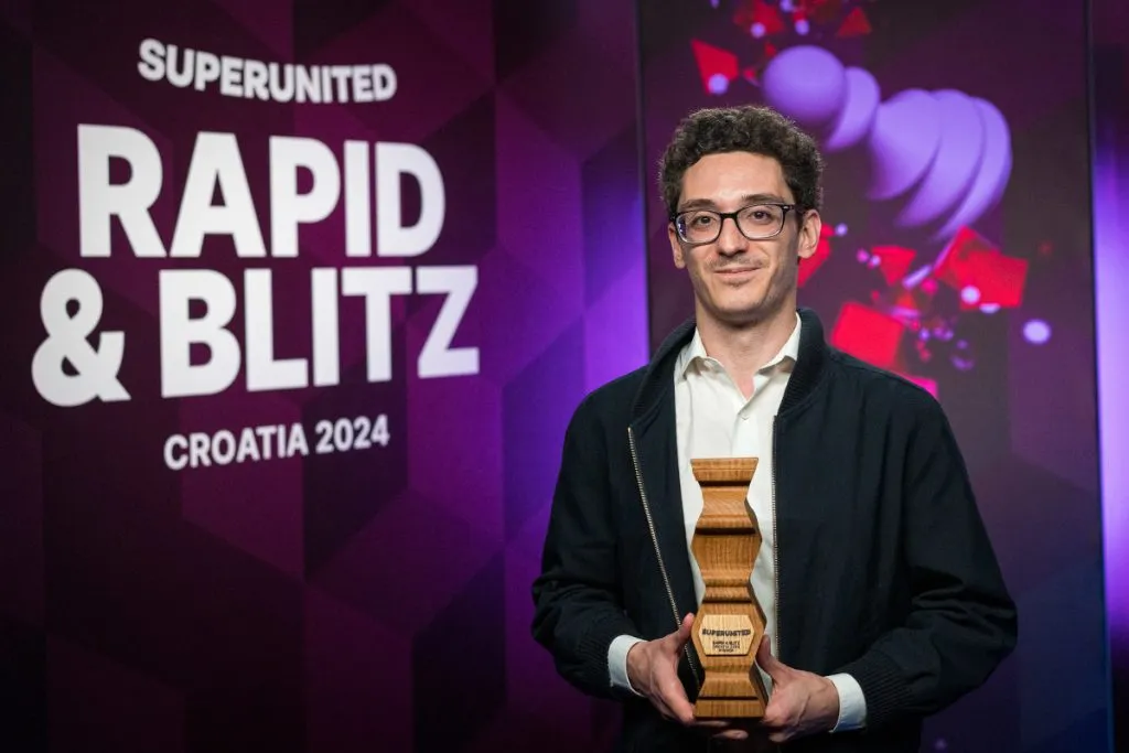 USA's Caruana wins tournament in Croatia