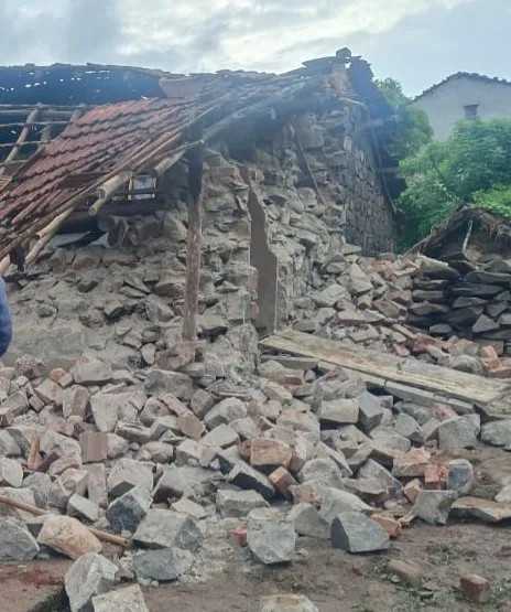 More than 150 houses collapsed so far