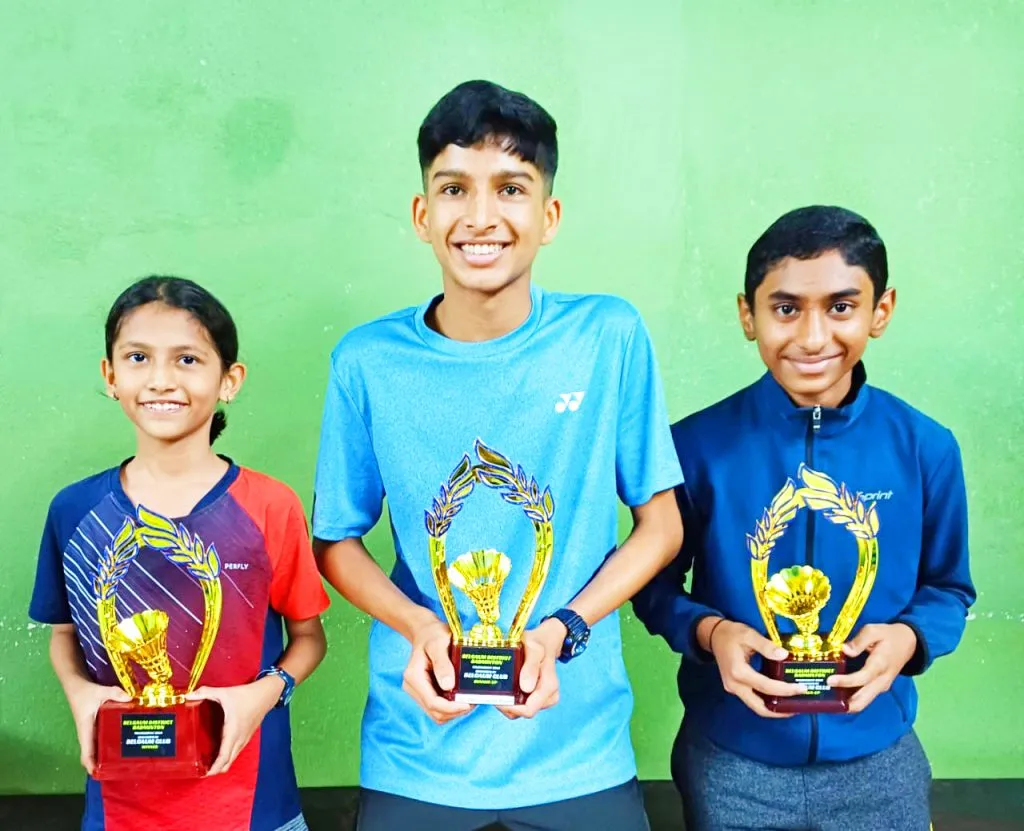 कांटस् बॅडमिंटनपटूंचे स्पर्धेत यश Success of Kants badminton players in the tournament